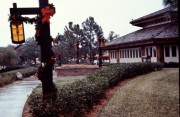 1981-Lake-Buena-Vista-SHopping-Village-Christmas-Decoration-on-Lamppost