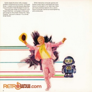 Sperry Univac EPCOT Center Pamphlet - Page 12