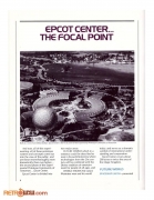 The Spirit of EPCOT Center Book