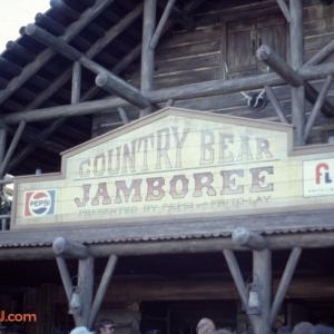 Country Bear Jamboree Sign