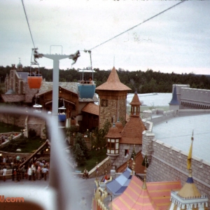 Fantasyland from Skyway