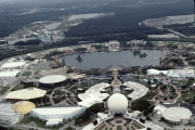 Aerial Photo of EPCOT Center