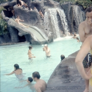 Polynesian Main Pool Slide