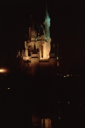 Nighttime Cinderella Castle 1983