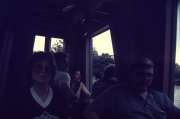 Riding inside a Mike Fink Keel Boat