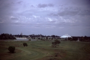 View of Magic Kingdom from Monorail 1982