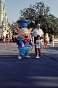 One-Little-Pig-With-Man-and-Little-Girl-October-1973