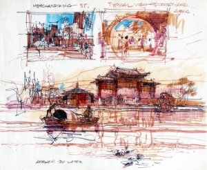 China Pavilion Concept Art