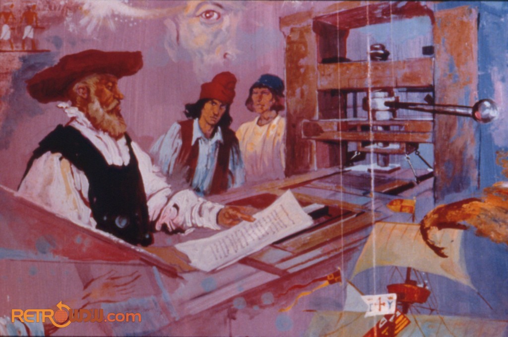 Spaceship Earth Concept Art Gallery RetroWDW