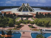 Exterior Model of The Land Pavilion