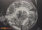 Imagineering Model of the Dome Greenhouse