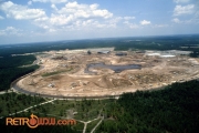 Epcot Center: Aerial View Of Construction
