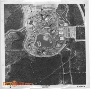EPCOT Center Construction Aerial