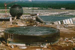 EPCOT Center Future World Construction