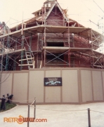 Splash Mountain Construction