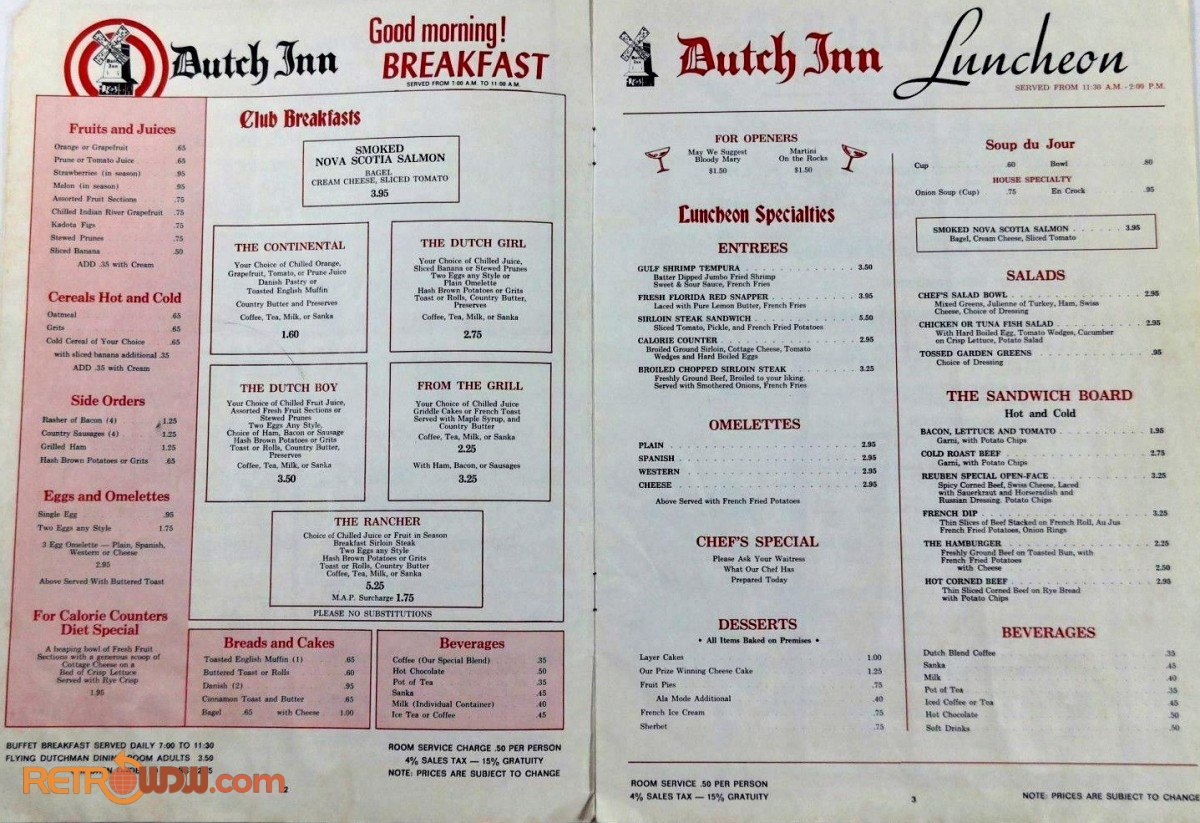 Dutch Inn February 1976