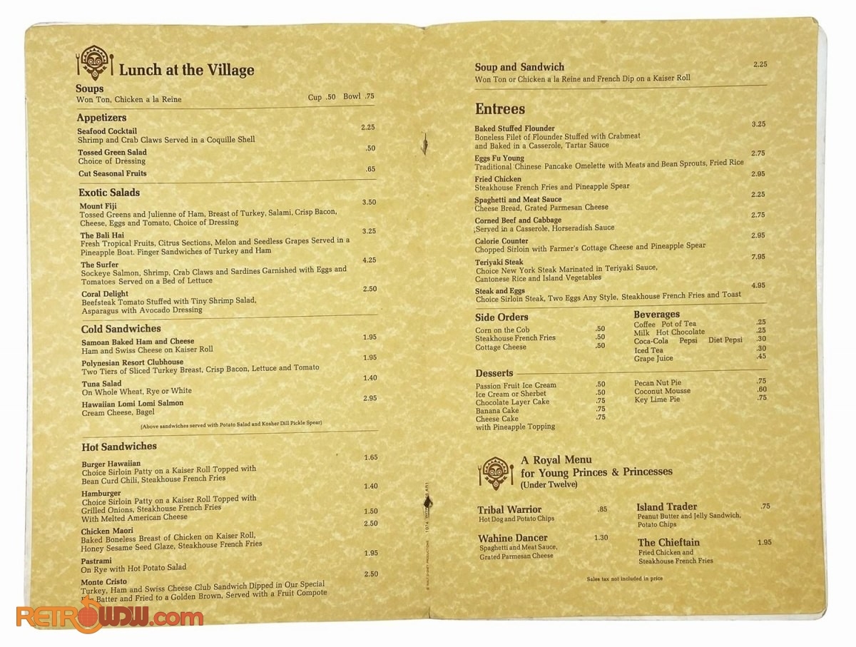 Coral-isle-cafe-menu-interior-1974