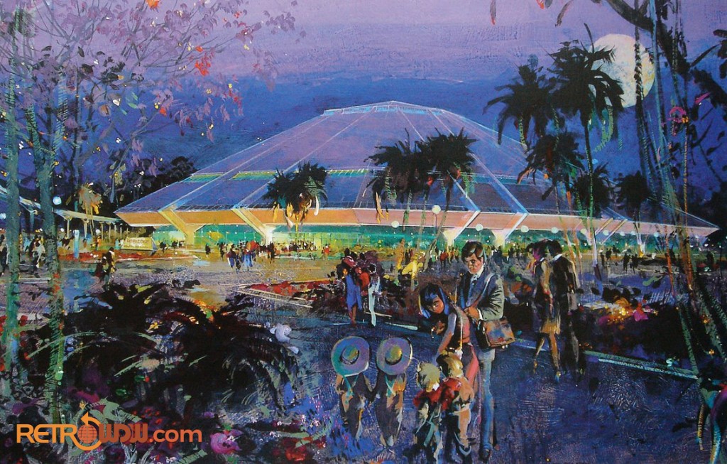 Horizons concept painting by Herb Ryman