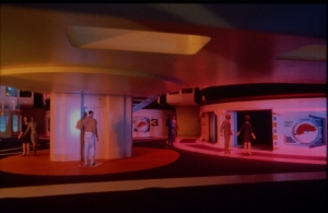 Concept Model of Sea Base Alpha (Living Seas)