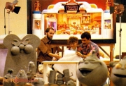Imagineers Looking Over Plans For Kitchen Kabaret