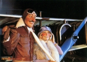 World of Motion Biplane Pilot Scene