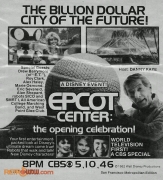 EPCOT Opening Promo Material