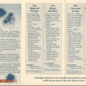 Viscount Hotel '85 Brochure