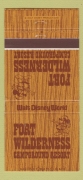 Fort Wilderness Matchbook 