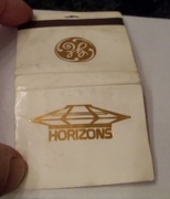 Walt Disney World - Epcot Center - Horizons Matchbook (back, front & spine)