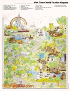 Watl Disney World Vacation Kingdom Map