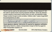 1994 Polynesian Resort ID - Back