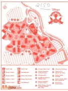 1996 All Star Resort - Sports Map