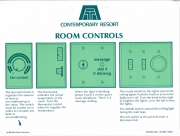 Room Controls for the Contemporary Resort