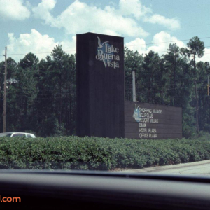 Florida-1981-Lake-Buena-Vista-Shopping-Village-Sign