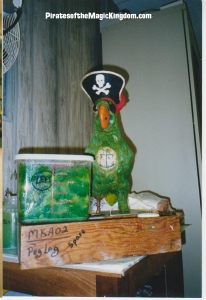 Audio-Animatronic Barker Bird POTC Backstage