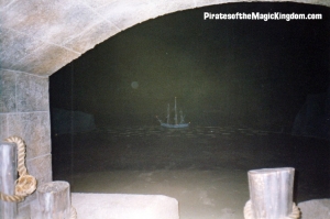 Pirate Ship in the Distance from the Pirates of the Caribbean