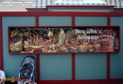 New Snow White's Scary Adventures construction wall sign 1994