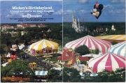 Ad showing an aerial View of Mickey's Birthdayland
