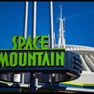 Space Mountain Sign (Starport Seven-Five) - January 6, 2010