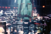 Inside the Main Show Room of Alien Encounter with the Transportation Tube Shield Down