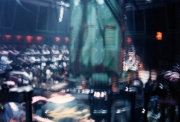 Inside the Main Show Room of Alien Encounter with the Transportation Tube Shield Down