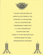 Alien Encounter Pre-Opening Flyer 4