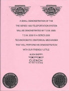 Alien Encounter Pre-Opening Flyer 5