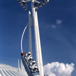 Tomorrowland Space Mountain RCA Sign