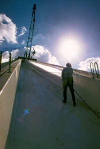 Space Mountain Construction