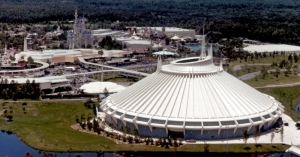 Space Mountain Aerial