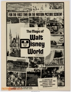 The Magic of Walt Disney World Poster (B&W)
