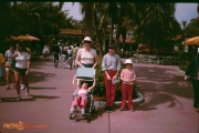 Family photo in Adventureland
