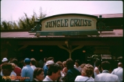 Jungle Cruise queue entrance sign