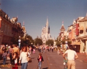 Magic Kingdom Main Street 1981